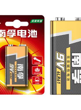 南孚9v碱性方块电源适配器