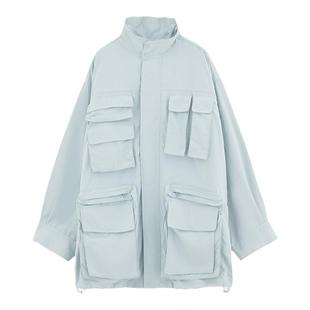 SLY 24冬季新品山系户外风运动感工装夹克外套女030HSR30-1320