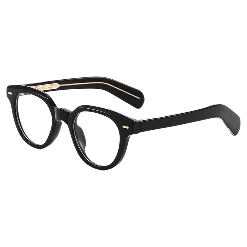 复古高克重插芯镜脚眼镜框