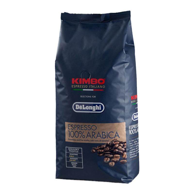 delonghi德龙Kimbo100%阿拉比卡意式咖啡豆进口中度烘焙 250g