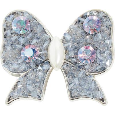 兰诺蓝色水晶蝴蝶发夹女