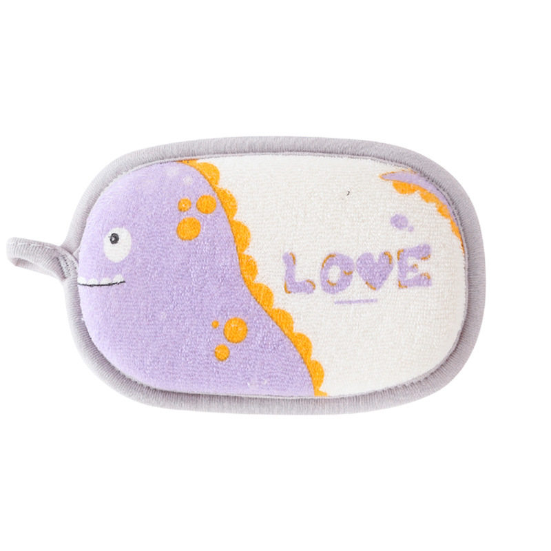 婴儿洗澡海绵巾搓澡儿童宝宝洗头