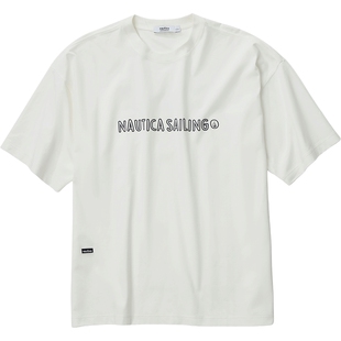 【蔡徐坤同款】nautica whitesail中性cityboy舒适短袖圆领T恤