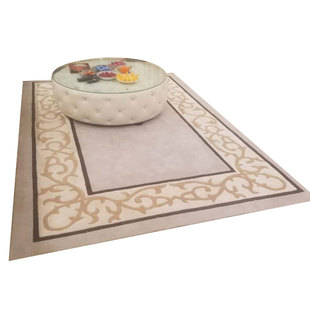 欧式中式美式样板间地毯客厅茶几卧室床边书房手工腈纶地毯定制