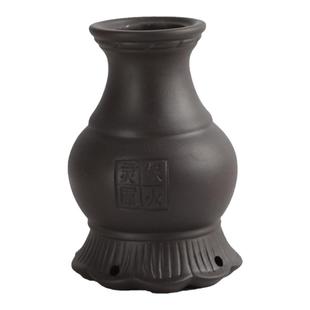 紫砂艾灸罐陶瓷美容院专用灸罐刮痧一体杯天然砭石家用随身灸器具