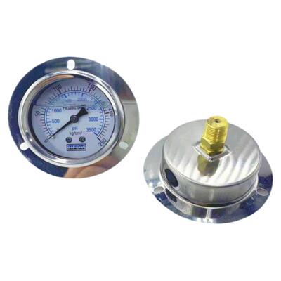 HFDY东亚仪表YN-60ZT轴向带边耐震压力表油压气压水压表1.6/4MPA