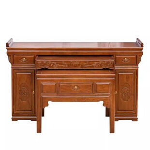 供桌香案家用供奉台农村客厅经济型实木供香火桌中堂柜佛台神台