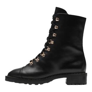 Stuart Weitzman/SW KOLBIE 秋冬英伦风马丁靴女齿轮鞋骑士靴短靴