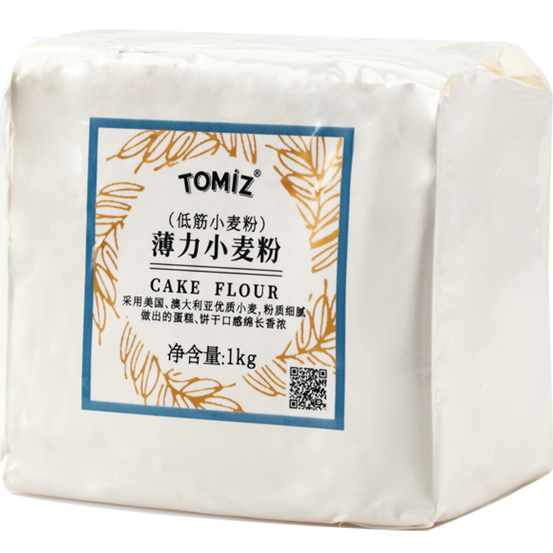 TOMIZ富泽商店薄力小麦粉(低筋粉)烘焙饼干粉慕斯蛋糕低筋面粉