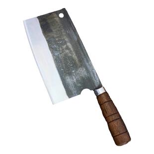 1.2斤轴承钢斩切两用轴承钢菜刀手工锻打家用厨房商用斩切刀厨师