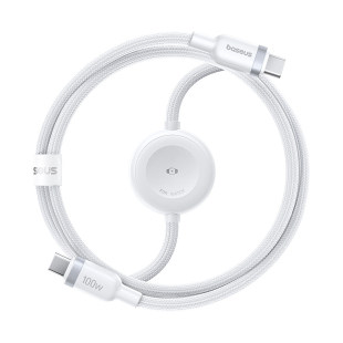 倍思适用苹果手表磁吸充电器线AppleWatch磁力快速充电iwatchs11二合一Ultra3手机USB-C连接线iPhone17Promax