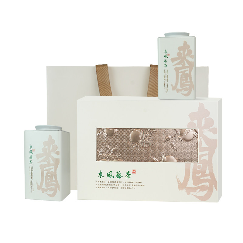 茶马世家来凤珍硒特级藤茶礼盒