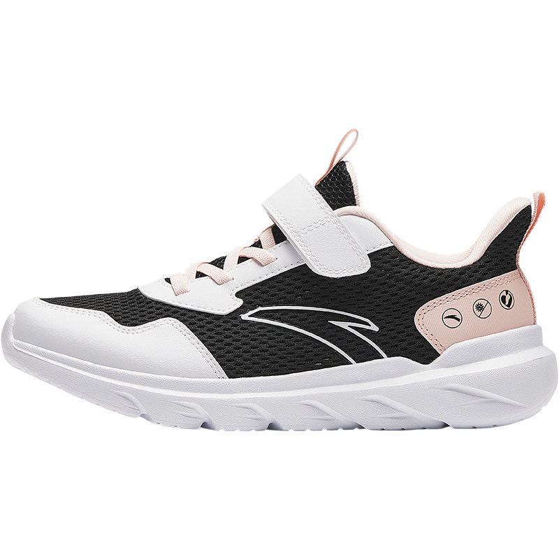 安踏儿童鞋女童运动鞋元气跑步鞋2026夏季新款透气抗菌轻便大童鞋