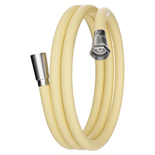 娜拉之夏淋浴花洒软管防爆耐高温4分通用黄色硅胶管加长浴室水管