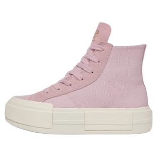 匡威新款all star悠游男女高帮粉色厚底增高休闲滑板uu鞋A13818C