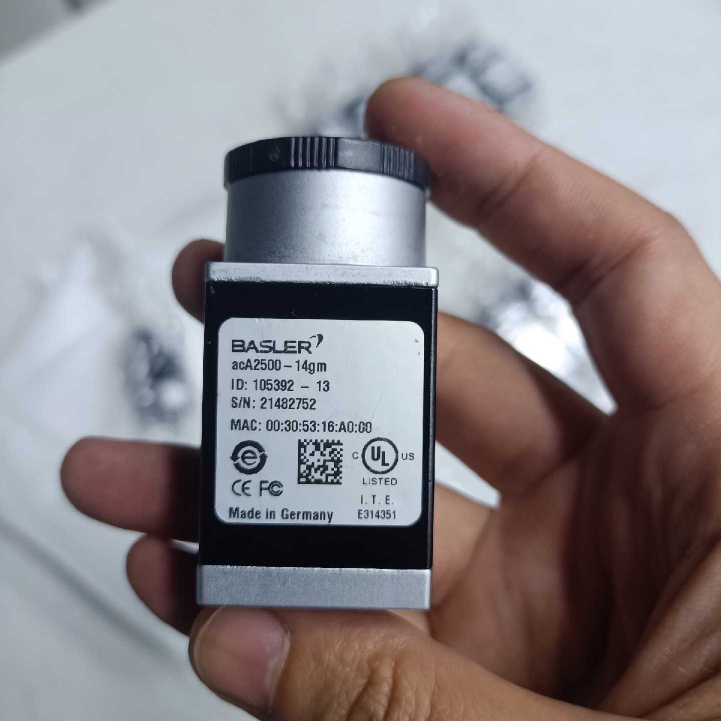 议价工业相机acA250014gm现货几个包邮包好有需可维修