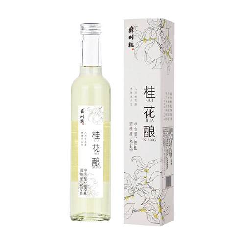 苏州桥6度桂花酿微醺女士甜酒礼盒