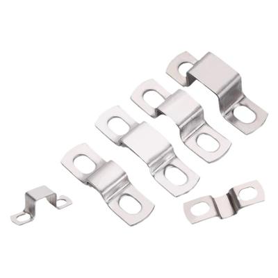 304方形骑马卡方管固定卡扣u型