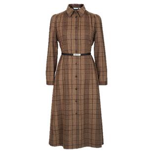 JAN AN NO 简爱诺专柜新款优雅气质绵羊毛长袖连衣裙冬JA130623LQ