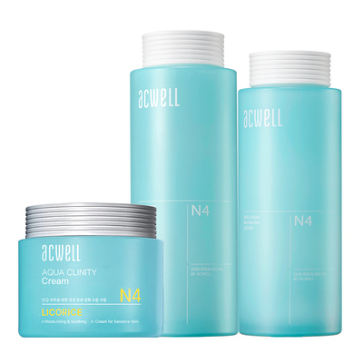 艾珂薇N4水乳霜修护舒缓护肤套装