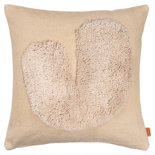 丹麦进口Ferm Living北欧簇绒抱枕客厅沙发长条靠垫床头靠枕护腰