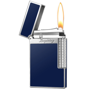 正品高档黄铜朗声打火机充气砂轮高端男士商务定制送男友高级新款