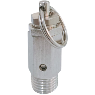 新品304不锈钢安全泄压阀 卸荷弹簧式自动压力锅手动排气阀门放风