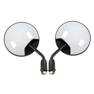 电动车短杆后视镜小型电瓶车雅迪爱玛大视野自行倒车反光镜子通用