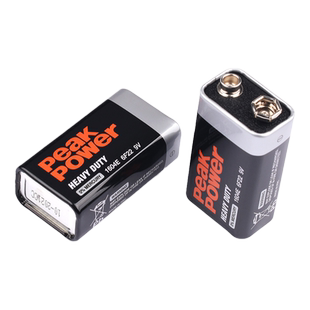 9V电池 6F22叠层碳性电池 万用表电池 遥控器电池 方块电池250mAh