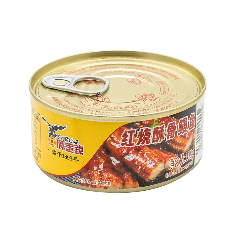 鹰金钱红烧酥骨鳗鱼配饭配粥搭档