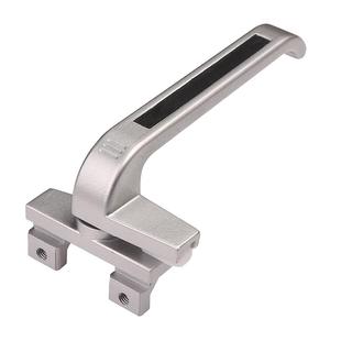 老式断桥铝合塑钢阳台玻璃门窗子老式推拉窗把手手柄卡扣执手配件