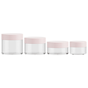 彩色面霜分装瓶化妆品小样空瓶子眼霜粉底液护肤品分装盒便携旅行