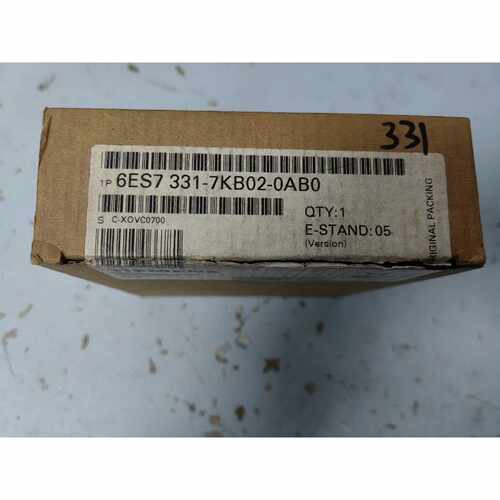 询价模块6ES7 331-7KB02-0AB0