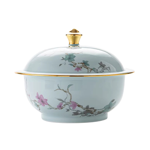 世外桃源 碗单个好看的碗饭碗面碗泡面景德镇餐具高颜值碗碟家用