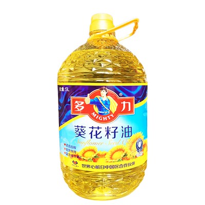 多力葵花籽油家庭装少油烟健康油