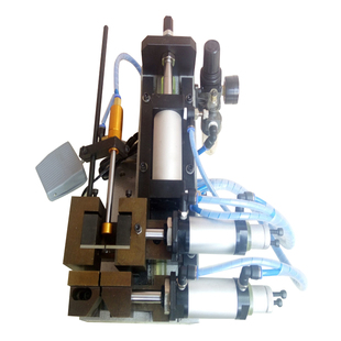 腾达正品气动剥皮机3f剥皮机半自动剥线机排线剥皮机多芯线剥皮机