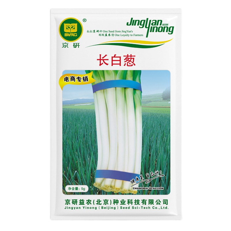 长白大葱种子高产优质农科院蔬菜种子原装葱白长易种大葱种子