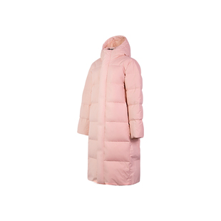 skyhand羽绒服冬季女款2025新款连帽中长款90白鸭绒加厚保暖外套