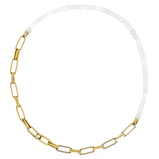 官方ALP JEWELRY听玉新中式糯冰白翡翠项链独特设计白月光锁骨链