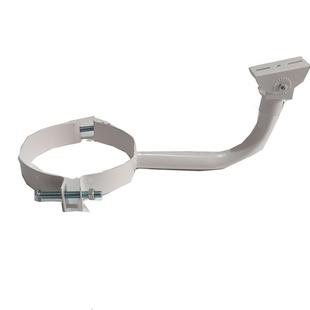 电线杆球机支架监控支架室外抱箍老式电杆小球机支架水泥摄像头