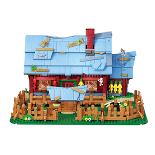 【重磅新品】未及熊出没正版联名光头强森林木屋拼装积木新年礼物