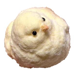 解压萌宠小鸡仔捏捏乐慢回弹玩具仿真动物高颜值毛绒烂泥手感女生