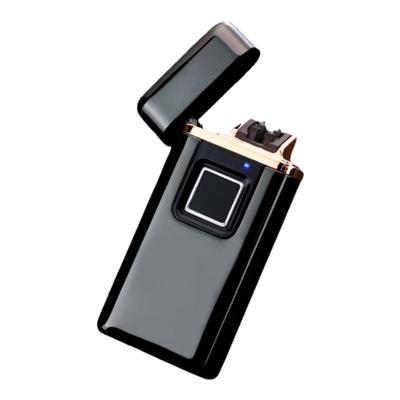 指纹识别定制刻字男友充电打火机