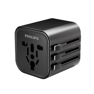 飞利浦转换插头器全球通用中国香港英标欧标美澳标韩港版日本出国