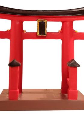 日式鸟居摆件场景道具微景观盆景手办场景模型古风桌面日料装饰品