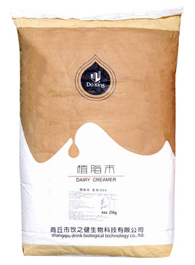 盾皇004奶精粉植脂末咖啡专用型原料25kg  商用奶精咖啡伴侣包邮