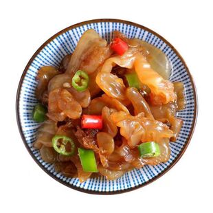 精品天然野生海蜇头开袋即食海鲜凉拌菜正宗低脂爽脆正宗新货海蜇