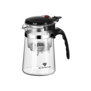 耐高温飘逸杯泡茶壶家用茶具大容量泡茶杯茶水分离玻璃茶壶套装
