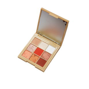 PONY ENERGY佩琪妮倾慕丝绒九色眼影盘 复古棕色橘盘温柔杏桃盘