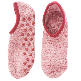 加厚中老年人地板袜春秋冬室内居家硅胶防滑袜套成人瑜伽袜蹦床袜